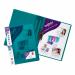 Snopake ClampBinder A4 Electra Assorted (Pack 10) 12790 12790