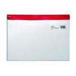 Snopake Zippa-Bag S A4 Plus Red (Pack 25) 12805 12805