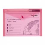 Snopake Polyfile A4 Classic Red (Pack 5) 12839x 12839x
