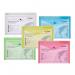 Snopake Polyfile A4 Classic Assorted (Pack 5) 12843x 12843x
