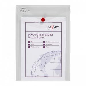 Snopake 100 Recycled Polyfile P A5 Clear 13280