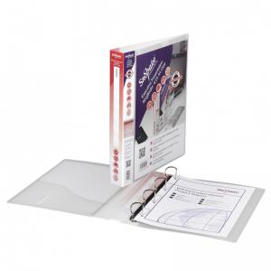 Snopake 100 Recycled Executive Presentation RingBinder 425 D Ring A4