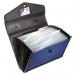 Snopake The Art of Presentation Filecase 24 Part BlueBlack (1 Filecase) 13524 13524