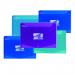 Snopake BoxOffice A5 Electra Assorted (5 Boxes) 13801 13801
