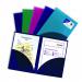 Snopake TwinFile A4 Electra Assorted (Pack 5) 14031 14031