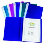 Snopake Display Book 24 Pocket 48 Sides to View A3 Electra Assorted (Pack 5) 14103 14103