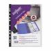 Snopake RingBinder CardStore 50 Pockets100 Cards A4 Classic Clear (Pack 5) 14855 14855