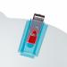 Snopake Polyfile USB A4 Electra Assorted (Pack 5) 15688 15688