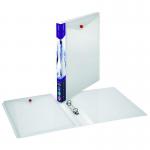 Snopake TripleView RingBinder 215 O Ring & Wallet A4 Clear (5 Binders) 15716 15716