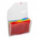 Snopake Rainbow 6 Part Expanding Organiser A4 15767 15767
