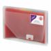 Snopake Rainbow 6 Part Expanding Organiser A4 15767 15767