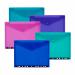 Snopake Polyfile RingBinder Wallet A4 Electra Assorted (Pack 5) 15785 15785