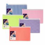 Snopake EPPE Zippa Bag A5 Assorted (Pack 5) 15814 15814