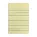 Snopake Line Pad - Pastel Yellow (1 Pad) 15840 15840