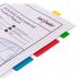 Filing Index Tabs Assorted - 24 tabs 15883