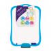 Double-Sided White Board with pen & eraser - Blue 15889