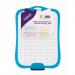 Double-Sided White Board with pen & eraser - Blue 15889