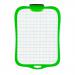 Double-Sided White Board with pen & eraser - Green 15890