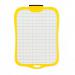 Double-Sided White Board with pen & eraser - Yellow 15892