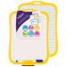 Double-Sided White Board with pen & eraser - Yellow 15892