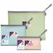 EVA Mesh Zippa Bag Foolscap Pastel Blue (3 Bags) 15904 15904