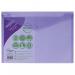 Snopake 100% Recycled ReBorn Polyfile A4 Pastel Assorted 15912