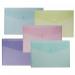 Snopake 100% Recycled ReBorn Polyfile Foolscap Pastel Assorted 15914