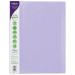Snopake 100% Recycled ReBorn Display Book 24 Pocket 48 Sides to view A4 Pastel Assorted 15920
