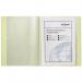 Snopake 100% Recycled ReBorn Display Book 24 Pocket 48 Sides to view A4 Pastel Assorted 15920