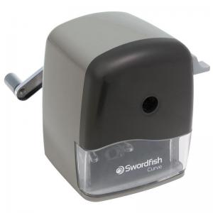 Swordfish Curve Mechanical Sharpener SilverBlack 40103 40103