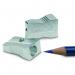 Swordfish Metal Wedge Single Sharpener Silver (1 Box of 20) 40210 40210