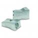 Swordfish Metal Wedge Single Sharpener Silver (1 Box of 20) 40210 40210