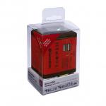 Swordfish VariPlug Dual USB Travel Adapter Red 40247 40247
