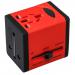 Swordfish VariPlug Dual USB Travel Adapter Red 40247 40247