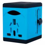 Swordfish VariPlug Dual USB Travel Adapter Blue 40248 40248