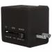 Swordfish VariPlug Dual USB Travel Adapter Black 40249 40249