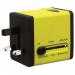 Swordfish VariPlug Dual USB Travel Adapter Yellow 40254 40254