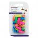 Swordfish Pencil Top Eraser Assorted (12 x BCards of 25) 40314 40314