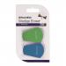 Swordfish Wedge Eraser BlueGreen (12 x Blisters of 2) 40373 40373