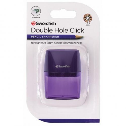 Double Hole Click Sharpener Blister 40378