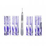 Swordfish Pro Scalpel No. 3 Handle + 4 Blades (Box of 10) 43110 43110