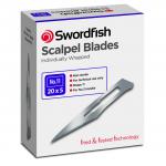Swordfish Scalpel Blades No.11 (Box of 100) 43801 43801