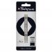 Platignum No.9 Ball Point Pen Refill Black Blistercard x3 (12 Packs) 50157 50157
