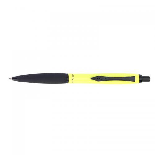 Platignum Carnaby Street Ball Pen Yellow Blistercard (12 Pens) 50424 50424