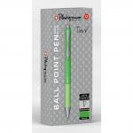 Platignum Tixx Ball Point Lime Green (Box of 12) 50491 50491