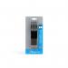 Platignum Tixx Ball Point Black Pack 3 Blistercard (12 Packs) 50501 50501