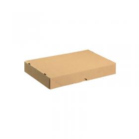 Carton With Lid 305x215x50mm Brown (Pack of 10) 144666114 SO10409