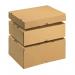 Carton With Lid 305x215x50mm Brown (Pack of 10) 144666114 SO10409