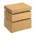 Carton With Lid 305x215x50mm Brown (Pack of 10) 144666114 SO10409