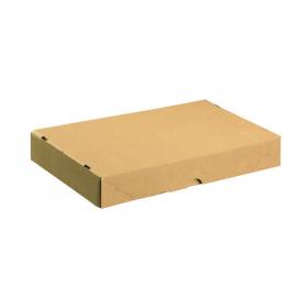 Carton With Lid 305x215x100mm Brown (Pack of 10) 144666114 SO10409